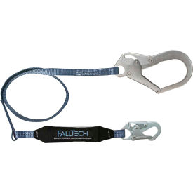 ViewPack 6' Shock Absorbing Lanyard, with 1 Snap Hook and 1 Rebar Hook