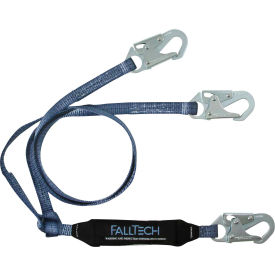 ViewPack 6' Shock Absorbing Lanyard, Y-leg, with 3 Snap Hooks