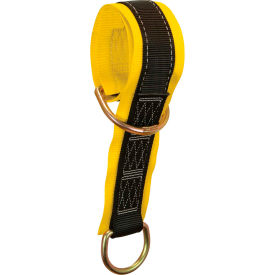 7372 Web Pass-through Anchor Sling with 2 D-rings and 3" Wear Pad, 6' Long