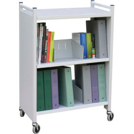 Carrier Transport Cart, 100 lbs Capacity, Light Gray