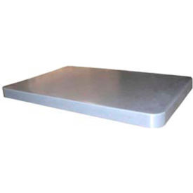Bulk Tub Lid, 6 Bushel, 33-1/2"L x 24-1/2"W x 2"H, Off-White