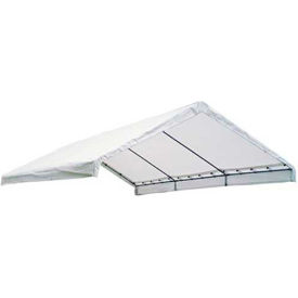 Canopy White Replacement Cover for 2" Frame FR Rated 18 ft. x 40 ft.