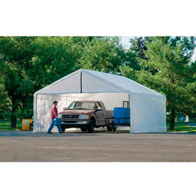 White Canopy Enclosure Kit FR Rated 18 ft. x 30 ft.
