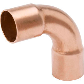 1/2 In. Wrot Copper 90 Degree Long Radius Elbow - Copper