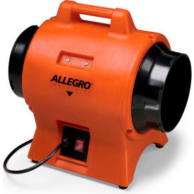 Industrial Blower 9539-08, 8" Diameter, 1/3 Horsepower, 865 Cubic Feet per Minute