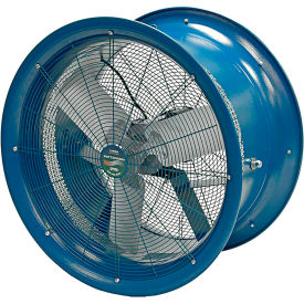 26" High Velocity Drum Fan w/ Yoke Mount, 115V, 7,650 CFM, 1 HP