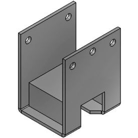 Floor Anchor Assembly for Heavy-Duty Portable Gates