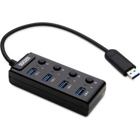Portable 4-Port USB 3.0 Hub
