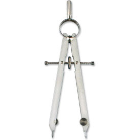 Comfort Compass, w/ Spare Lead, 3-1/4"x1/2"x7-1/2", Nickel