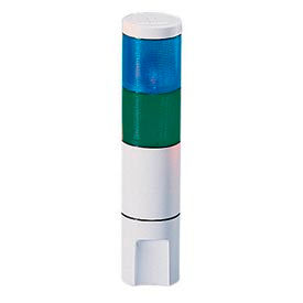 Microstat, 2-High, 120VAC, Blue/Green