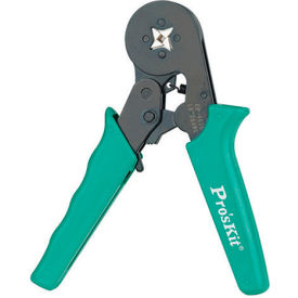 Wire Ferrule Crimper, Square Crimp, AWG 26-10