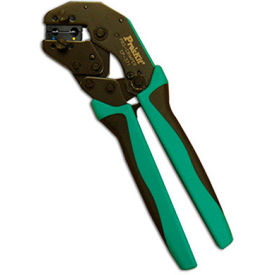 Crimpro Crimper for Insulated Flag Terminals - Yellow and Blue AWG 12-10 and 14-16
