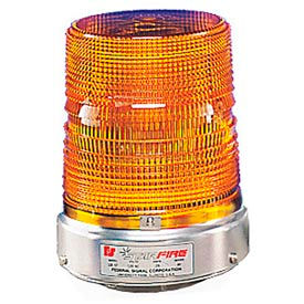 Strobe, 12-24VDC, Pipe Mount, Amber