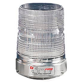 Strobe, 12-24VDC, Pipe Mount, Clear
