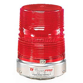 Strobe Light, 12-24VDC, Pipe Mount, Red