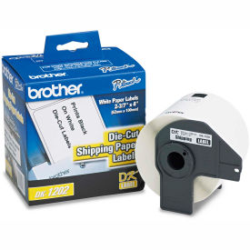 Die-Cut Shipping Labels, 2.4" x 3.9", White, 300/Roll