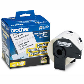Die-Cut Address Labels, 1.1" x 2.4", White, 800/Roll