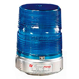 Strobe light, 120VAC, Pipe Mount, Blue
