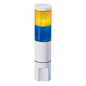 Federal Signal MSL2-120AB Microstat, 2-High, 120VAC, Amber/Blue