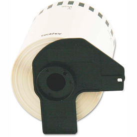 Continuous Length Shipping Label Tape for QL-1050, 4in x 100ft Roll, White
