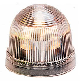 Federal Signal LP22LED-012-024C StreamLine Low Profile LED Light, 12-24V AC/DC, Clear, 4 Flash Pat