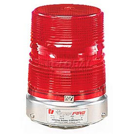 Strobe, 120VAC, Pipe Mount, Red