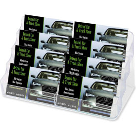 Desktop Business Card Holder, Acrylic, 1/Pk