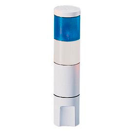 Microstat, 2-High, 120VAC, Blue/Clear