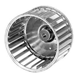 Galvanized Steel Blower Wheel - 7 1/8" Diameter 5/16" Bore