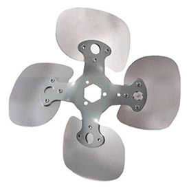 4 Blade Heavy Duty Condenser Propeller, Cw Rotation, 27° Pitch, 18" Dia., Pack of 2