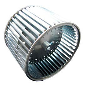 Double Inlet Direct Drive Blower Wheel, CW Rotation, 11-1/8" Diameter, 1/2" Bore, 9-1/2" Width