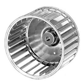 Galvanized Steel Blower Wheel, Ccw Rotation, 4-17/32" Dia., 5/16" Bore, 1-1/4"W