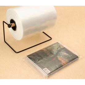 Gusseted Bags, 12"W x 8"D x 24"L, 2 Mil, Clear, 500/Roll