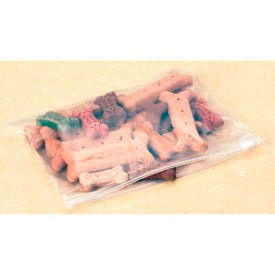 Reclosable Slider Zip Poly Bags, 8"W x 7"L, 3 Mil, 250/Pack
