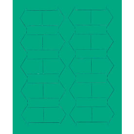 3/4" Green Magnetic Arrows 20/Pk