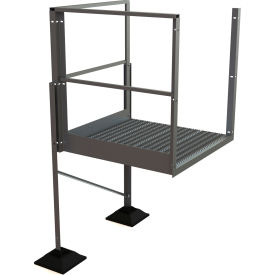 U-Design Rooftop Platforms - 40"H Turn Platform For 4-Step Ladders