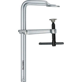 0-8" Standard Duty C-Clamp w/ Black Oxide Spindles