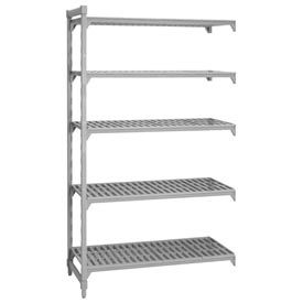 Premium Add-On Unit - 5 Vented Shelves 21x60x72