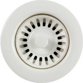 3-1/2" White Basket Strainer