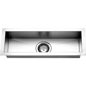 Contempo Trough Series Undermount Stainless Steel Bar/Prep Sink