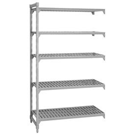 Premium Add-On Unit - 5 Vented Shelves 18x36x72