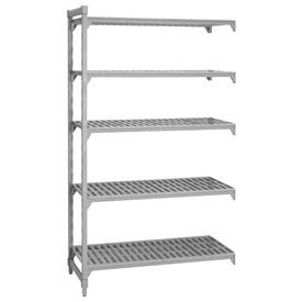 Premium Add-On Unit - 5 Vented Shelves 18x54x72