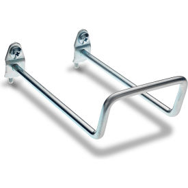 Double Closed Loop Peg Hook, 80 Degree Bend, 5"L, Pack of 5