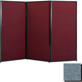 Privacy Screen, 80" Fabric, Powder Blue