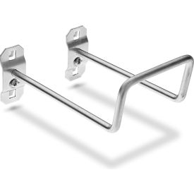 Double Closed Loop Peg Hook, 80 Degree Bend, 5"L, Pack of 5