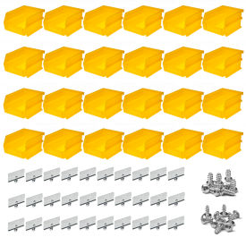 Small Pegboard Hanging Bin System, 24 pc