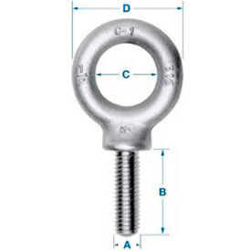 316 Stainless Eyebolt - 5/16-18 - 1-1/8" Shank - Made In USA