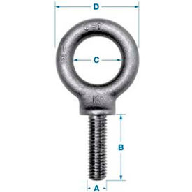 Eyebolt - Shoulder Pattern - 1/2-13 - 1-1/2" Shank - Made In USA
