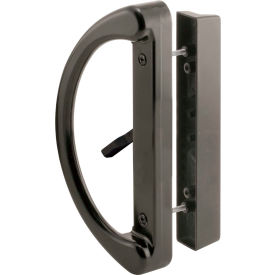 Sliding Glass Door Handle, Black, Mortise Style