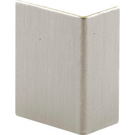 Primeline Products Door Edge Guard, Adhesive Backed, Brushed Stainless